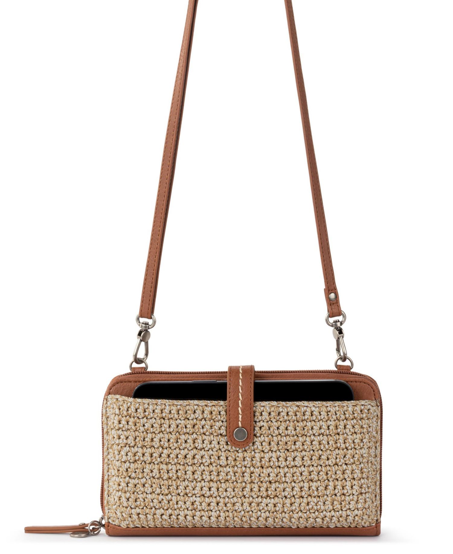 Iris Crochet Convertible Mini Crossbody Bag