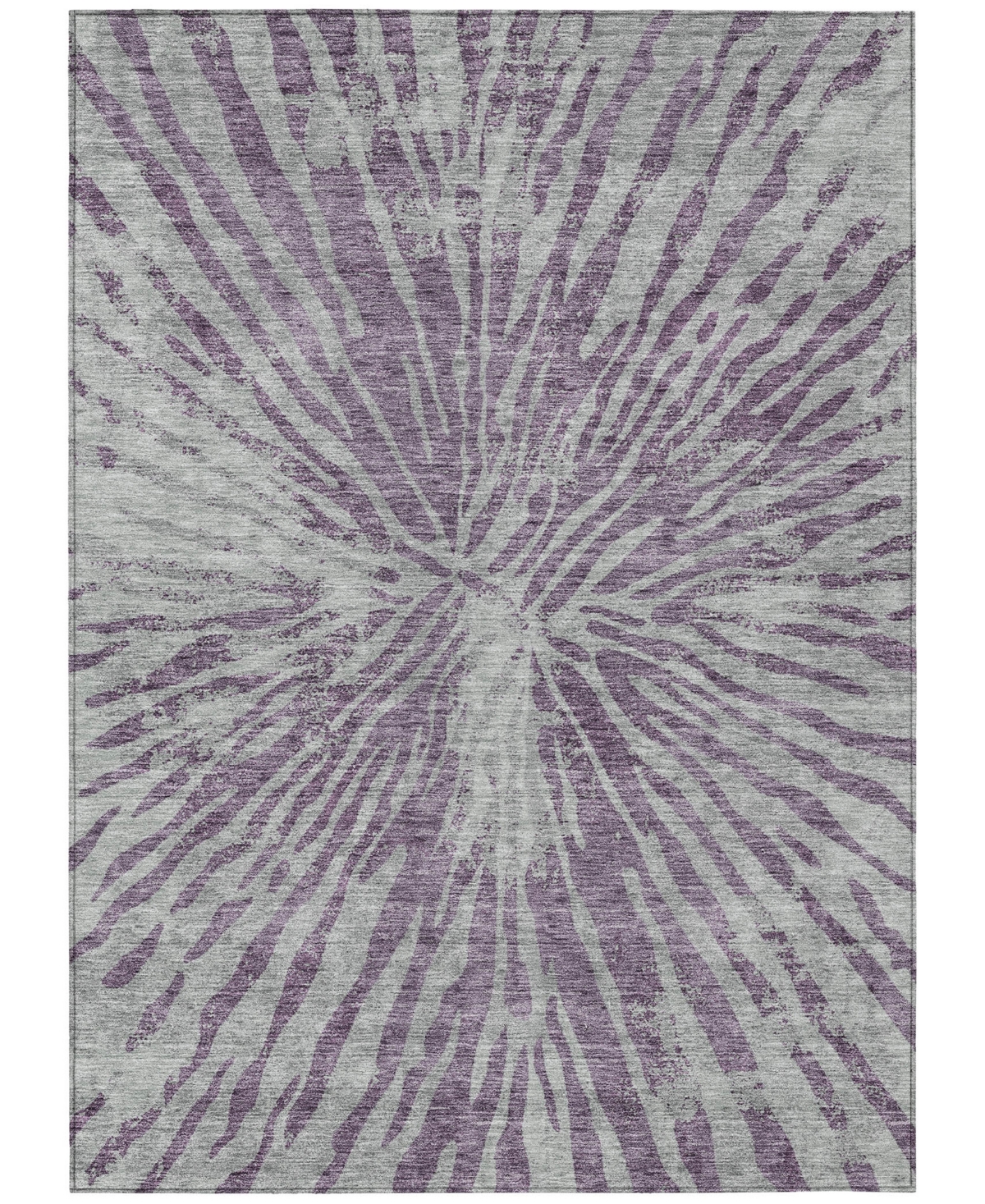 Addison Chantille Acn818 5'x7'6" Area Rug In Purple