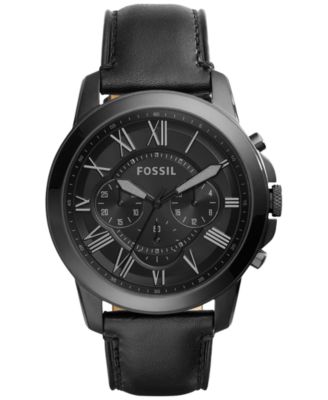 fossil grant black