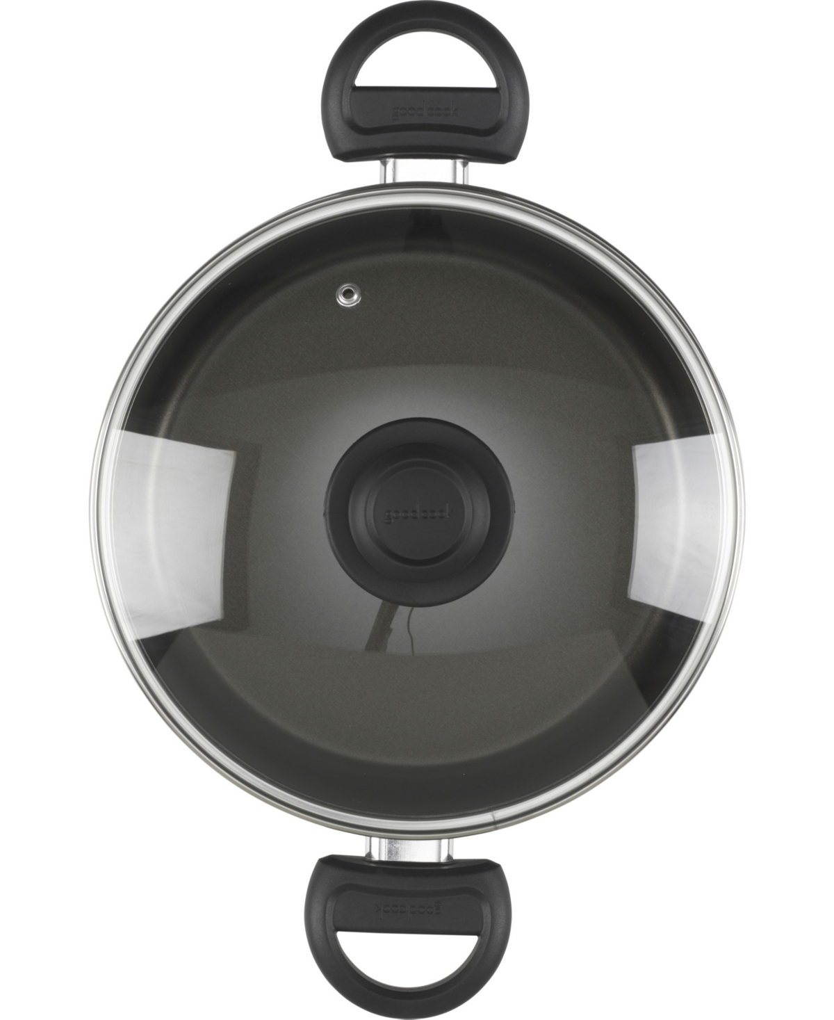 Goodcook Aluminum 4.7-quart Everyday Dutch Oven In Black