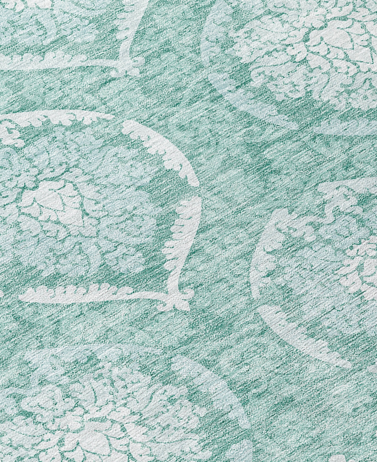 Addison Chantille Acn810 8'x10' Area Rug In Turquoise