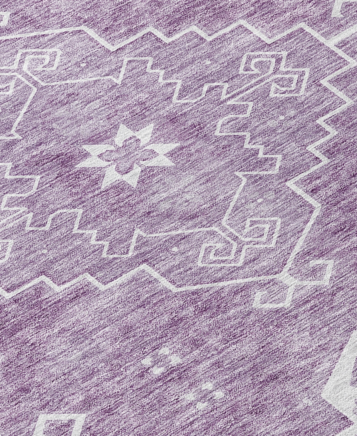 Addison Chantille Acn847 8'x10' Area Rug In Lavender