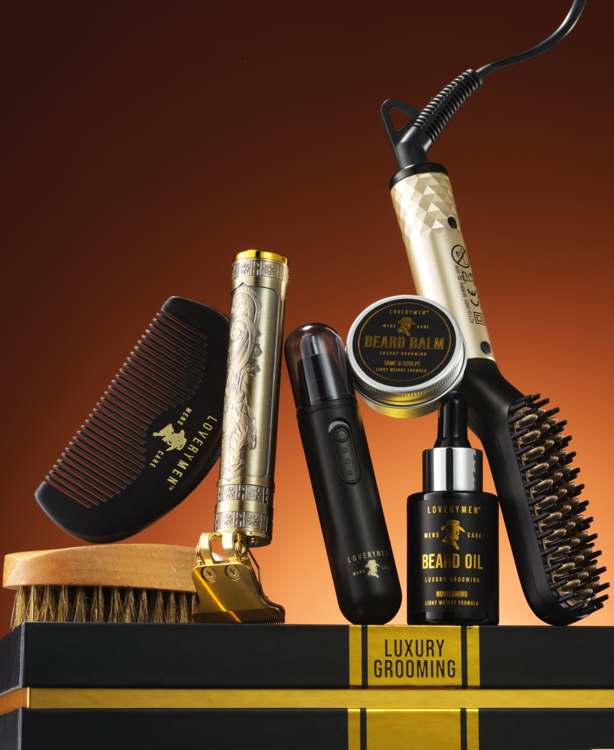 Lovery 10-pc. Men Luxury Beard Grooming Gift Set In No Color