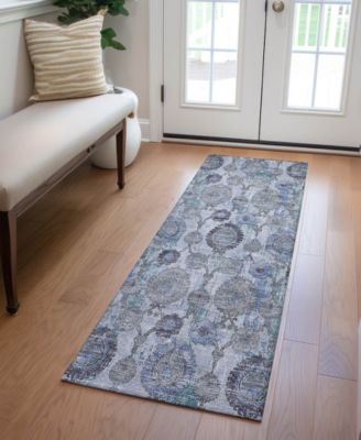 Chantille Machine Washable ACN821 2'3"x7'6" Runner Area Rug