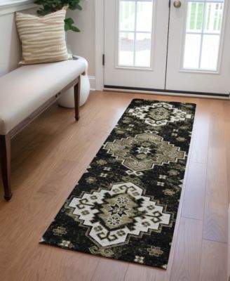 Chantille Machine Washable ACN846 2'3"x7'6" Runner Area Rug