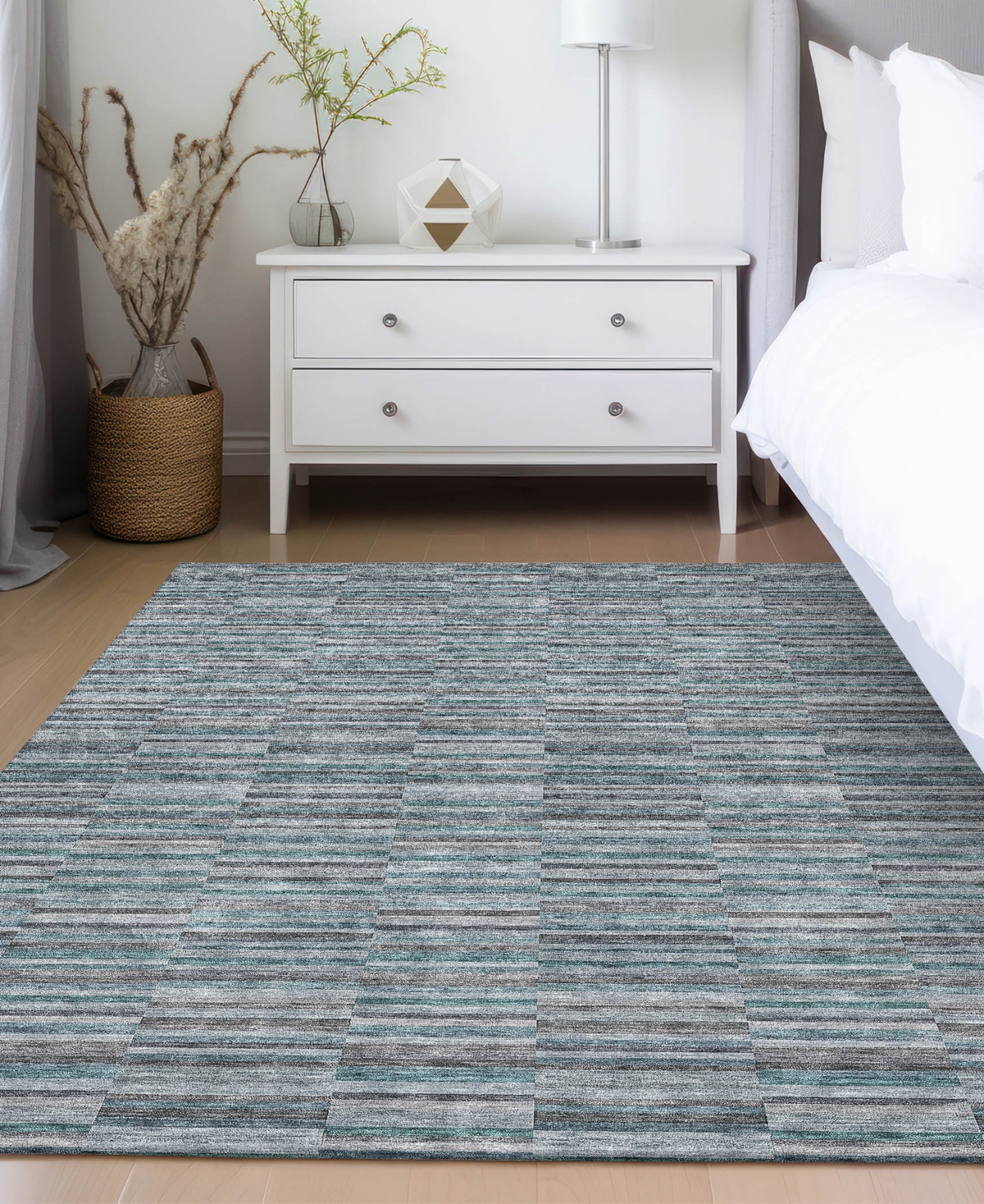 Addison Chantille Acn816 2'6"x3'10" Area Rug In Teal