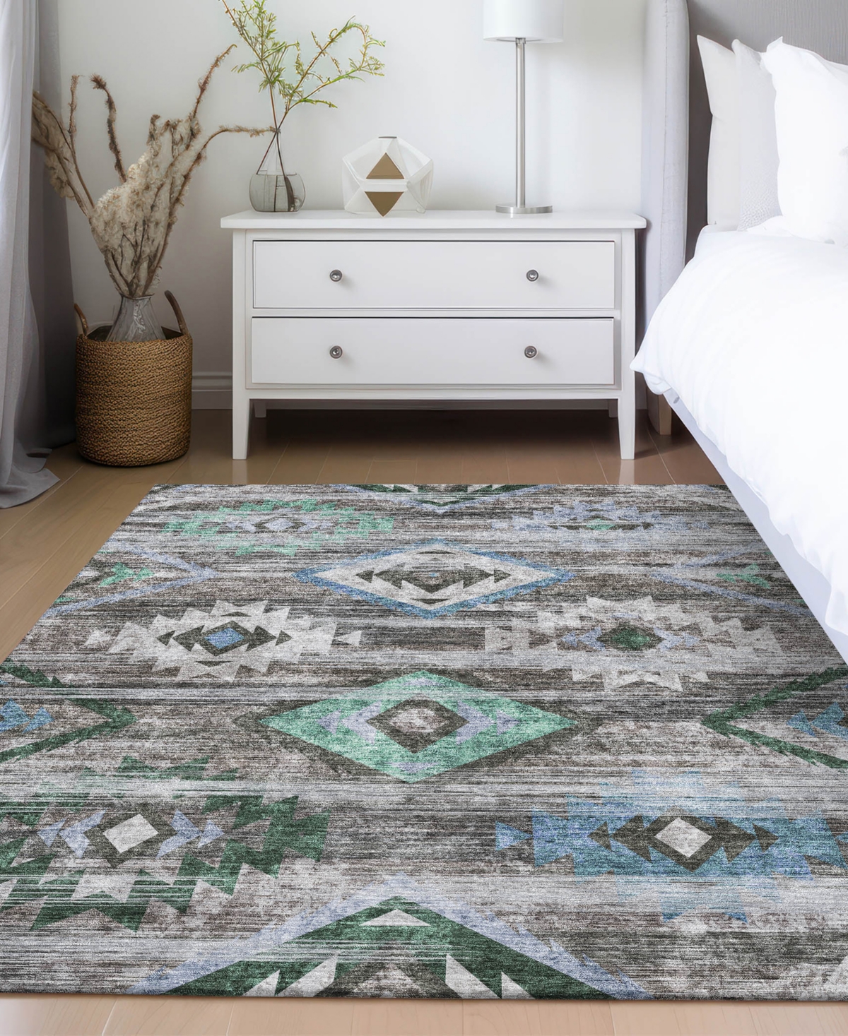 Addison Chantille Machine Washable Acn836 9'x12' Area Rug In Brown