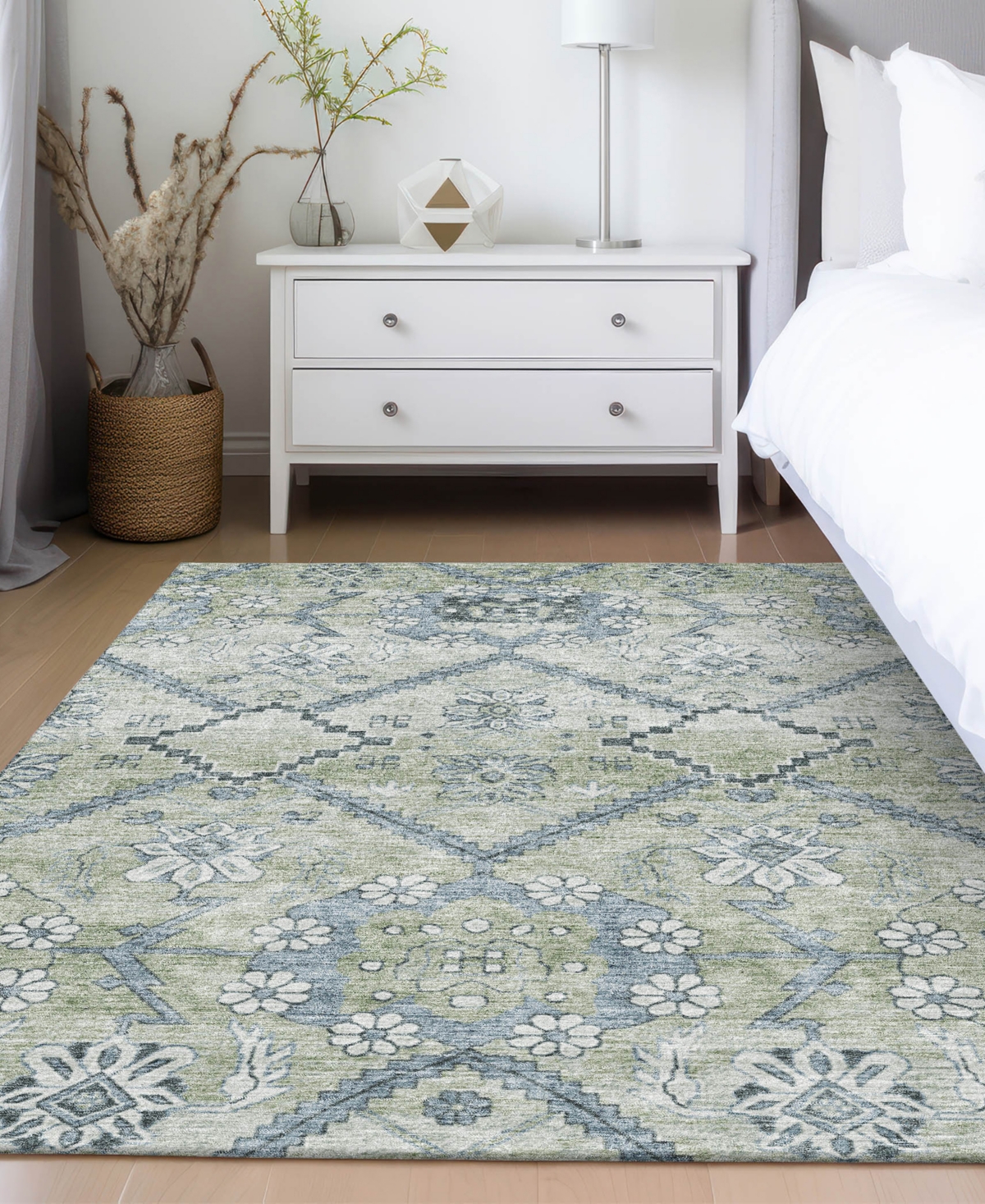 Addison Chantille Acn841 9'x12' Area Rug In Sage