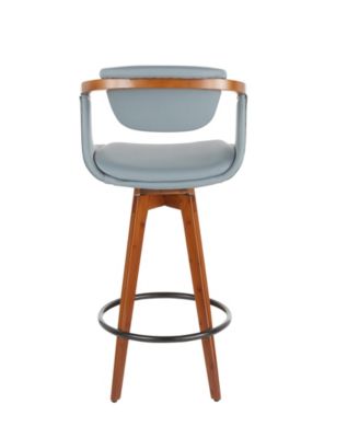 36" Bamboo Oracle Mid-Century Modern Counter Stool