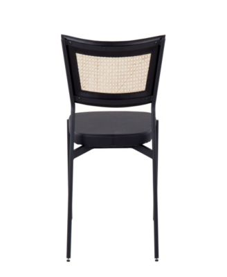 32" Metal Tania Contemporary Dining Chair, Set of 2