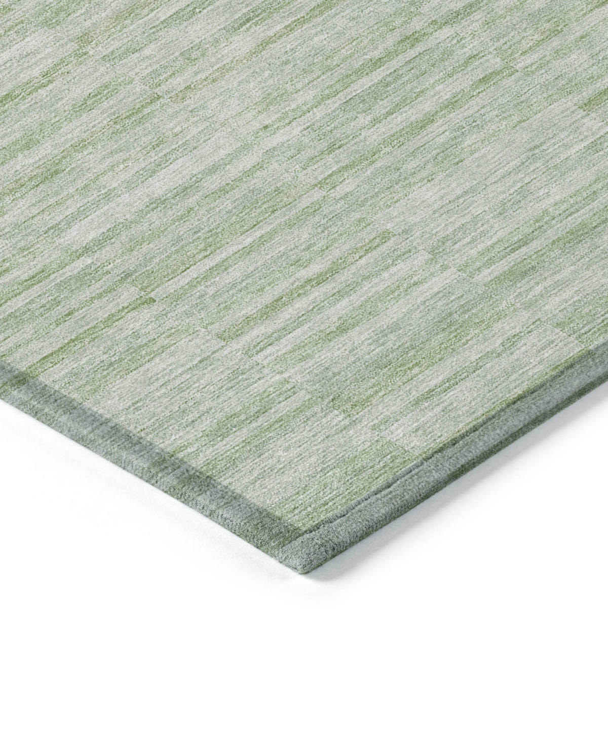 Addison Chantille Machine Washable Acn817 2'3"x7'6" Runner Area Rug In Sage