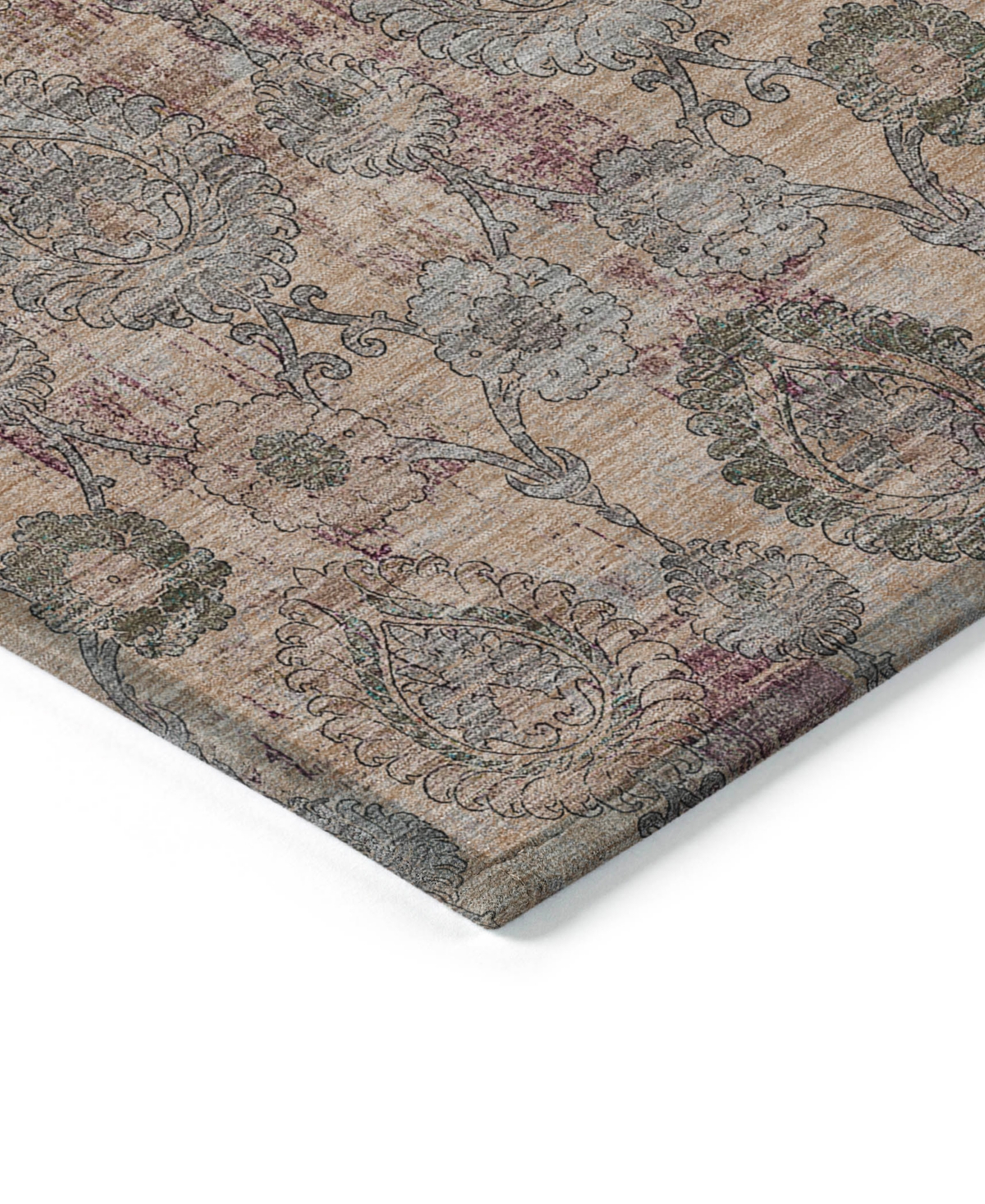 Addison Chantille Acn821 9'x12' Area Rug In Coral