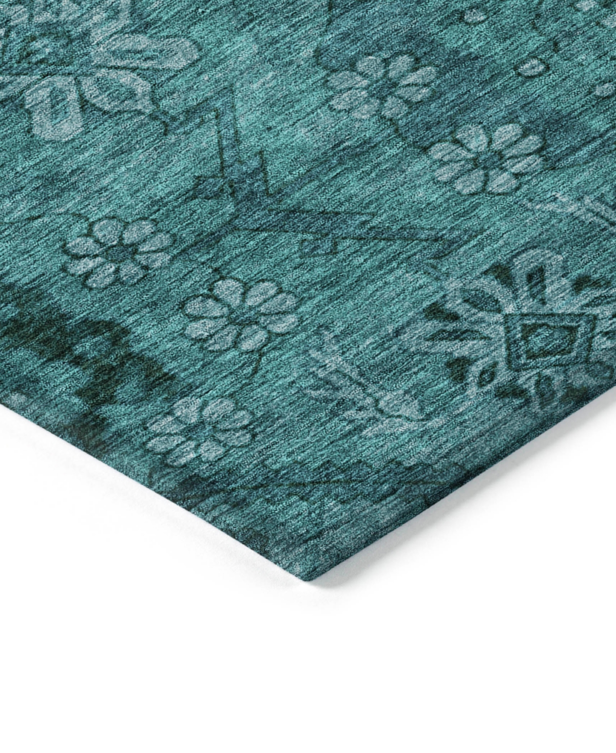 Addison Chantille Acn842 9'x12' Area Rug In Teal