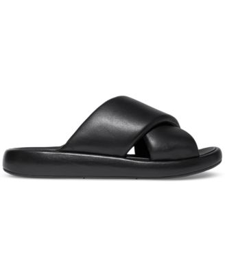 Women's iQushion D-Luxe Padded Cross Slides