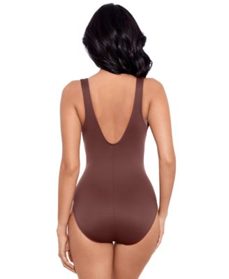 Women's Must Have Escape One-Piece Allover Slimming Underwire Swimsuit