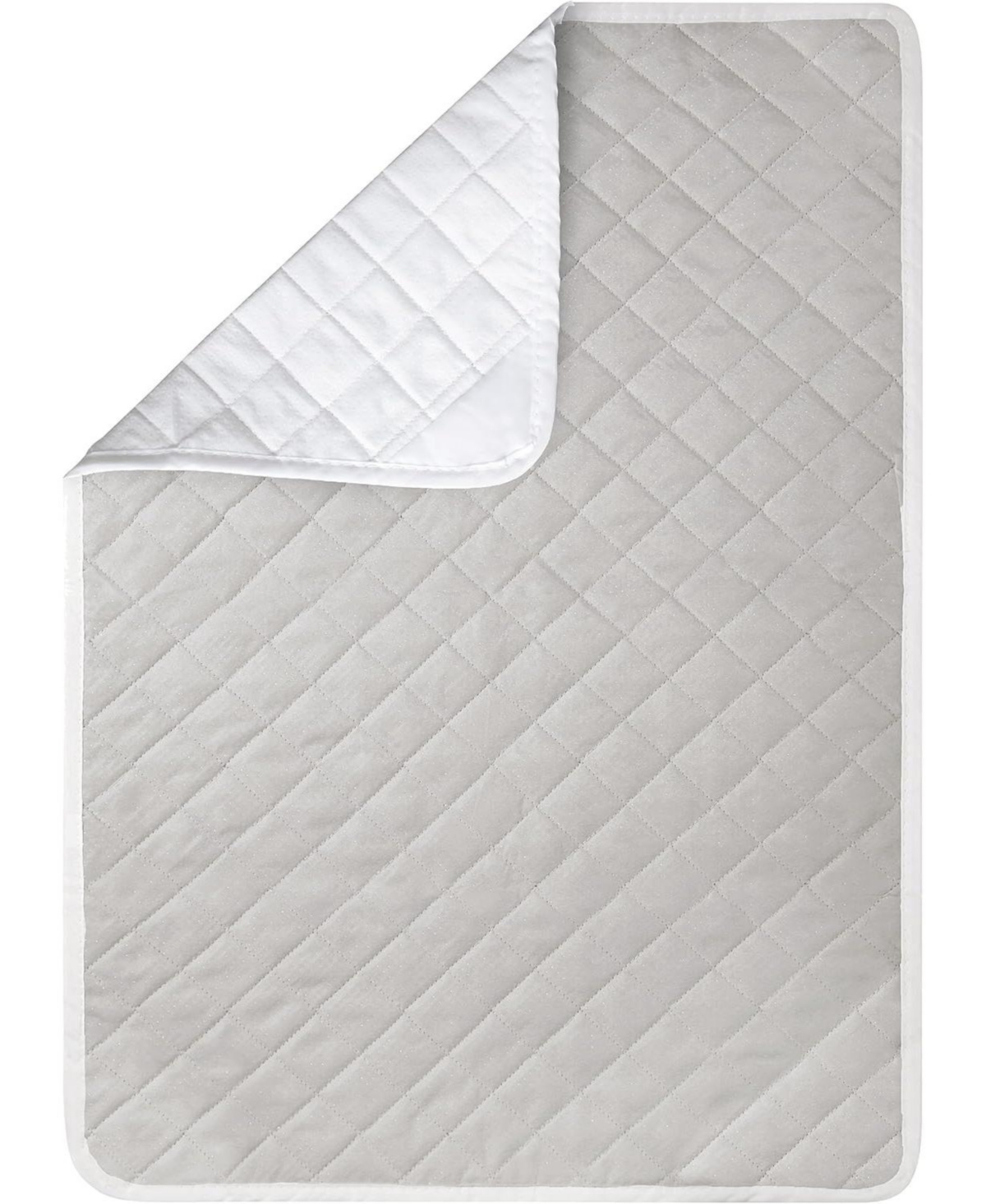 Ironing mat, Magnetic Laundry mat, 28.25&#x201D; x 19&#x201D; Quilted for Washer and Dryer Countertop - Grey
