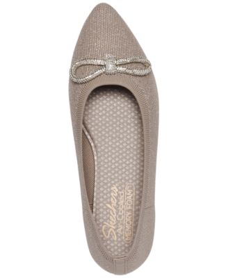 Women's Cleo Point Bow - Glitzy Haze Skimmer Flats from Finish Line