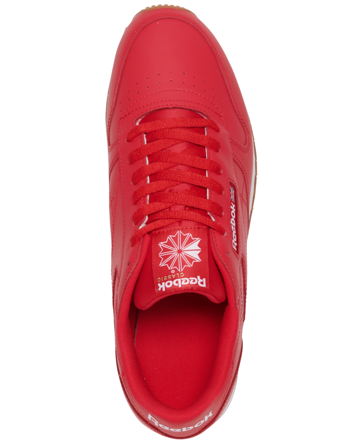 REEBOK MEN'S CLASSIC LEATHER CASUAL SNEAKERS FROM FINISH LINE 