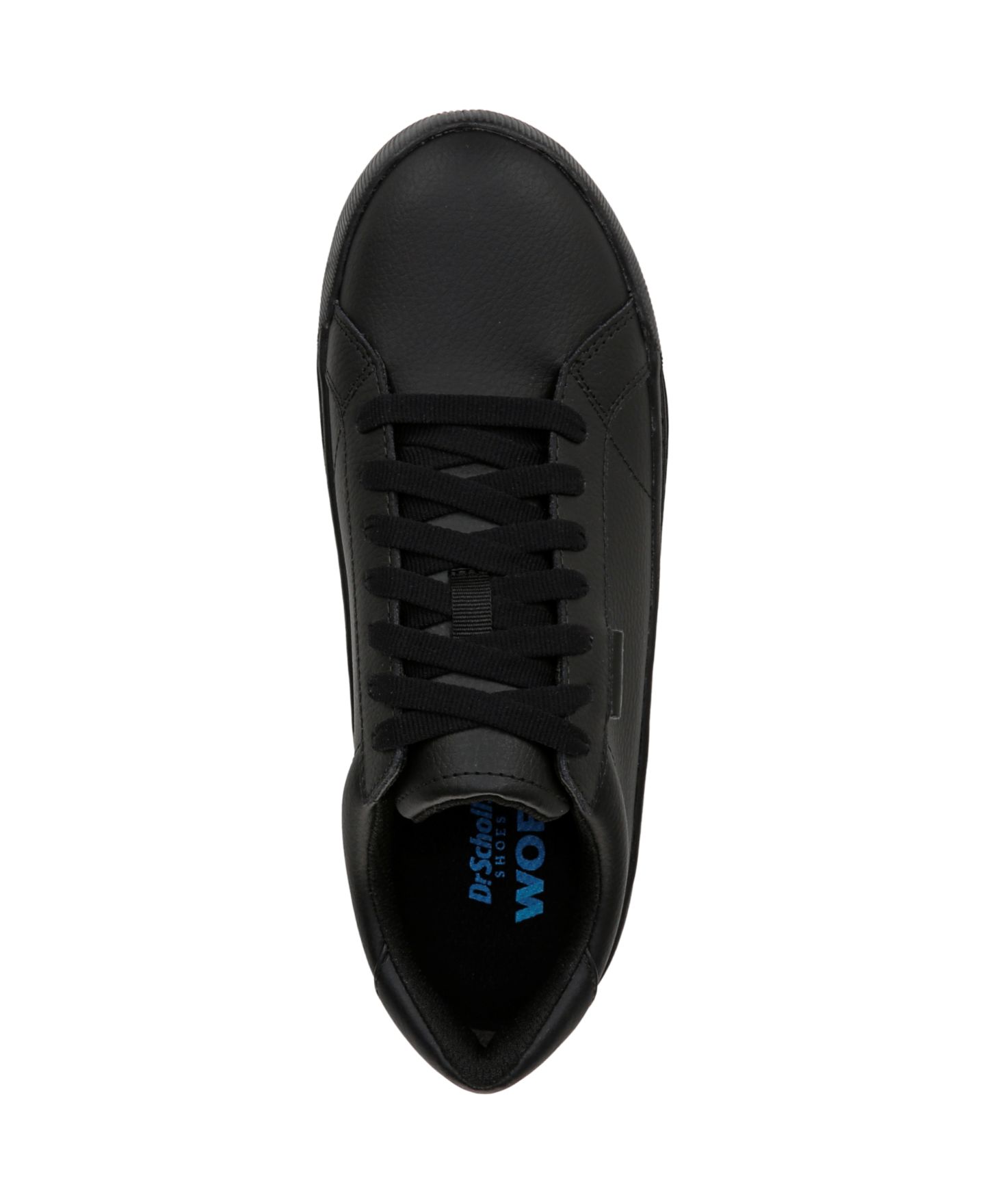 Женские кроссовки Dr. Scholl's Time On Sr Slip-Resistant Work Shoes, цвет: Чёрный кожаный — фото 4