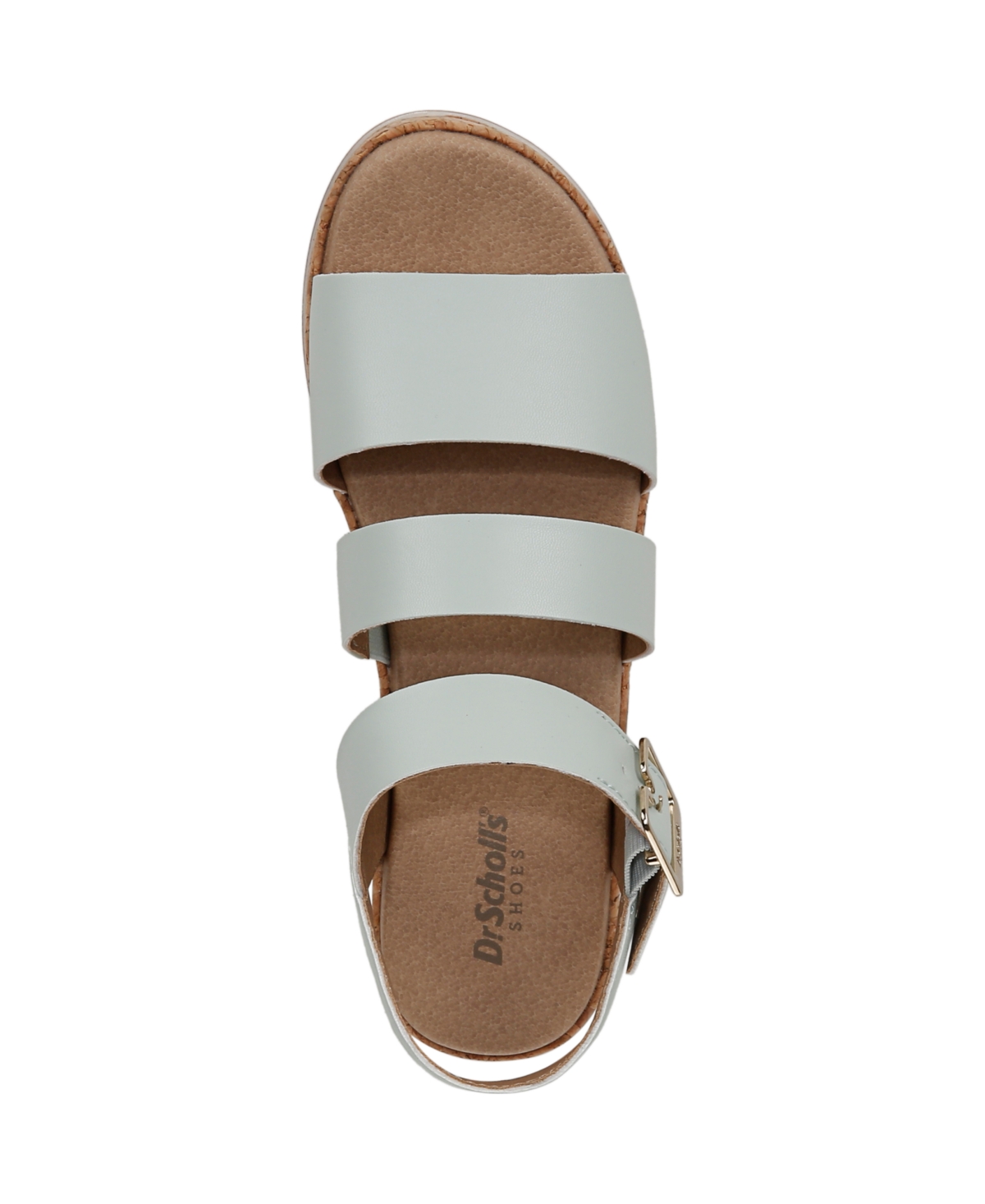 Shop Dr. Scholl's Women's Once Twice Espadrille Platform Sandals In Ocean Faux Leather