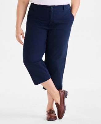 Plus Size Comfort Capri Pants, Macy's  Exclusive