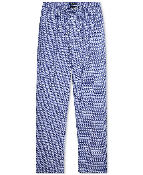 alfani Polo Ralph Lauren Men's Printed Woven Pajama Pants Men's Fashion & Accessories