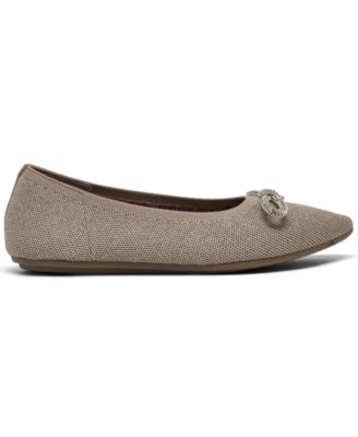 Women's Cleo Point Bow - Glitzy Haze Skimmer Flats from Finish Line
