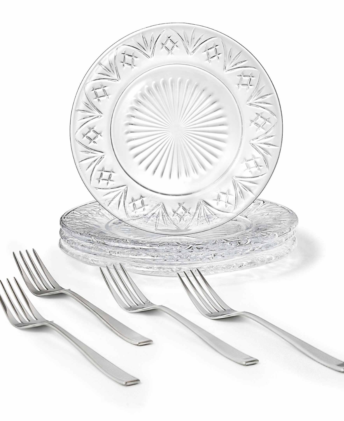 Dublin 4-Pc. Cocktail Plate Set