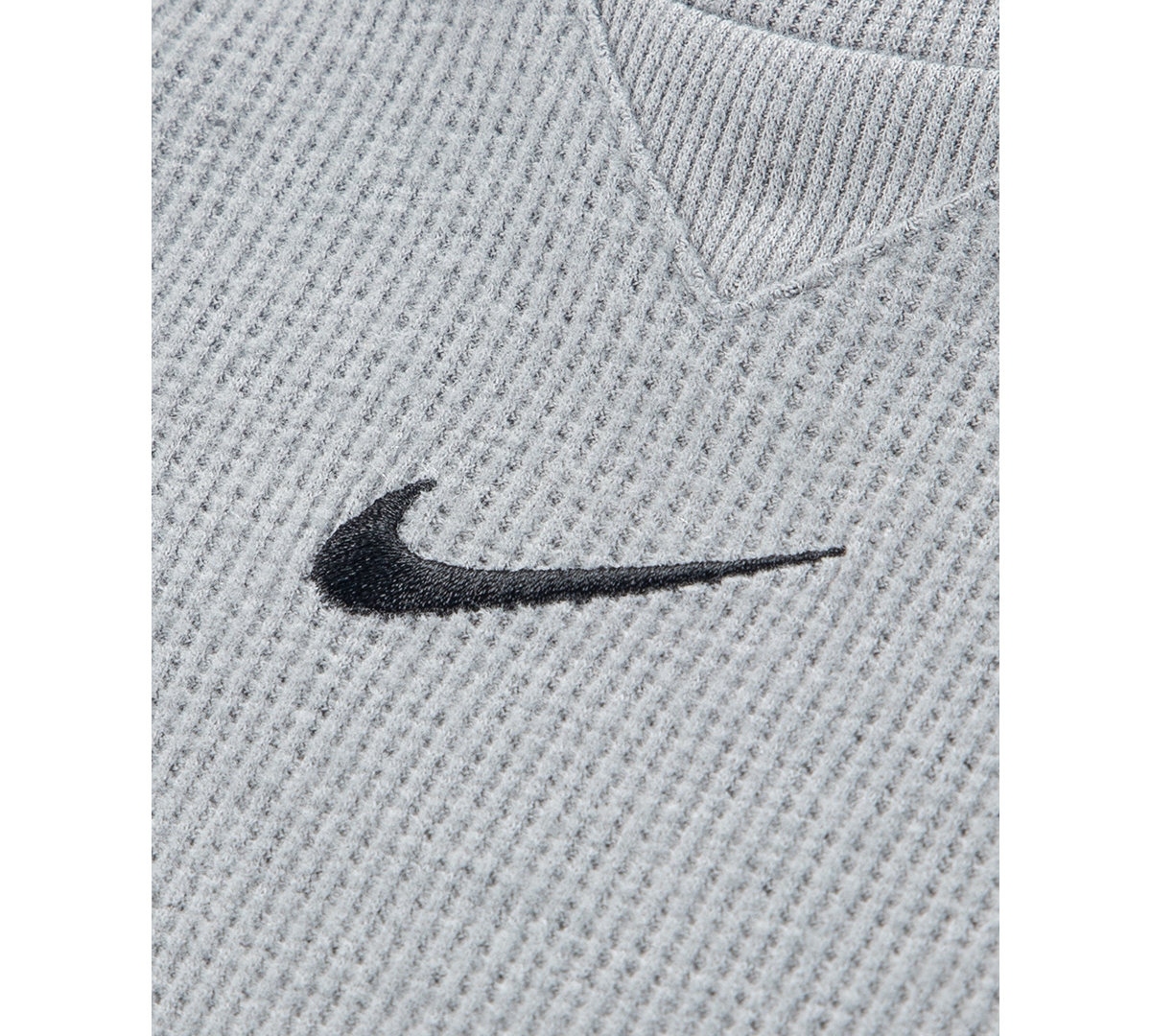 Nike Baby Essentials Short-sleeve Waffle Coverall In Grey