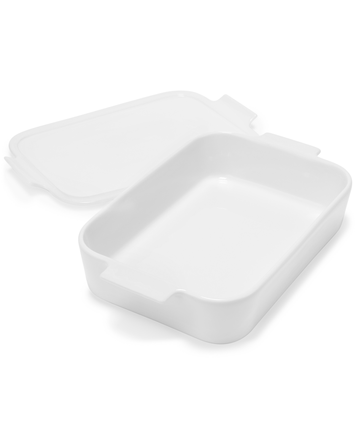 The Cellar James Medium Lasagna Baker With Lid, Exclusively At Macy's In White