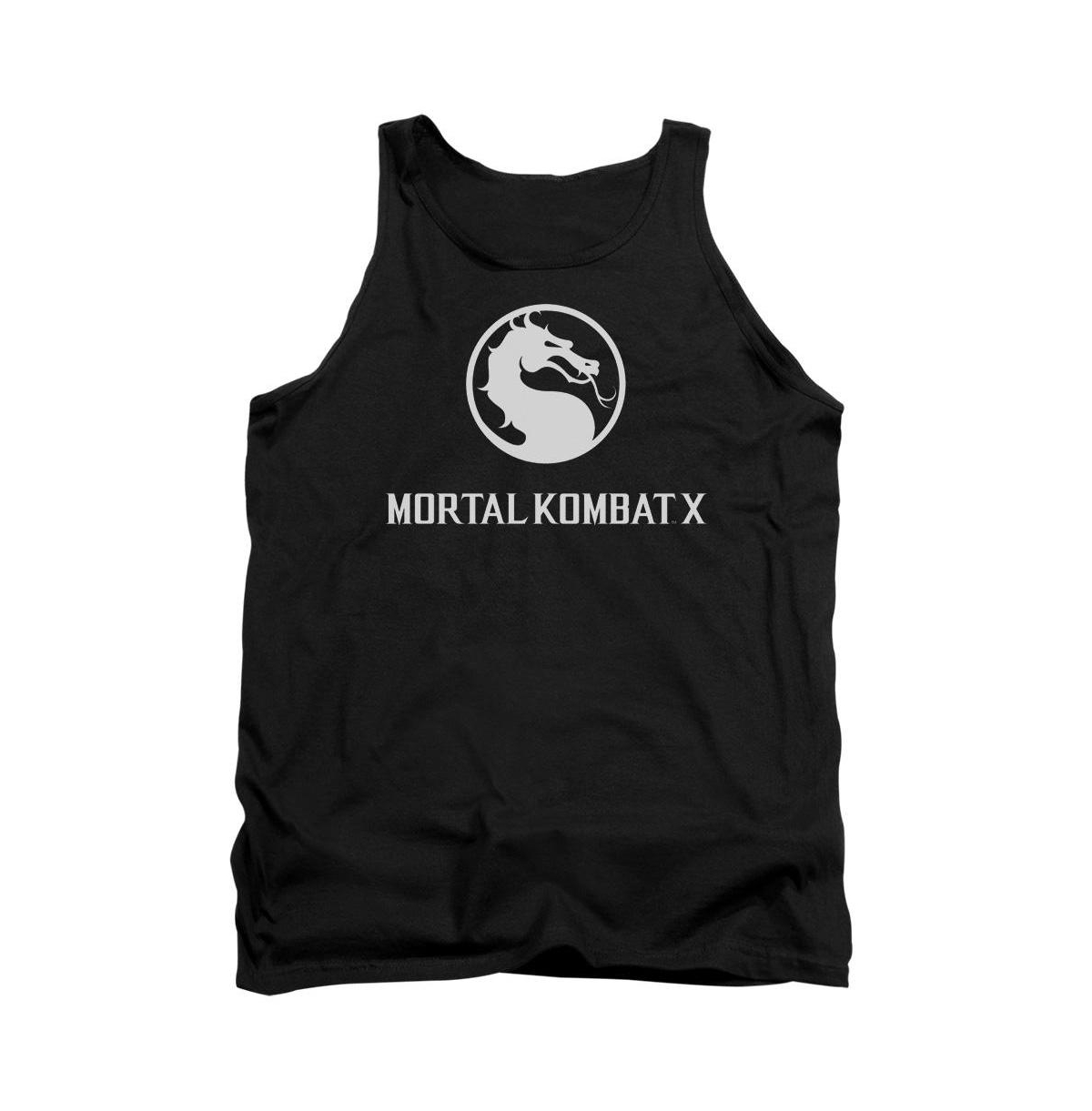 Mens Dragon Logo Adult Tank Top - Black