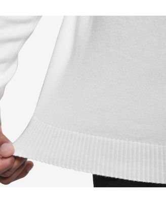 Men's Full Zip Mock Neck Sweater