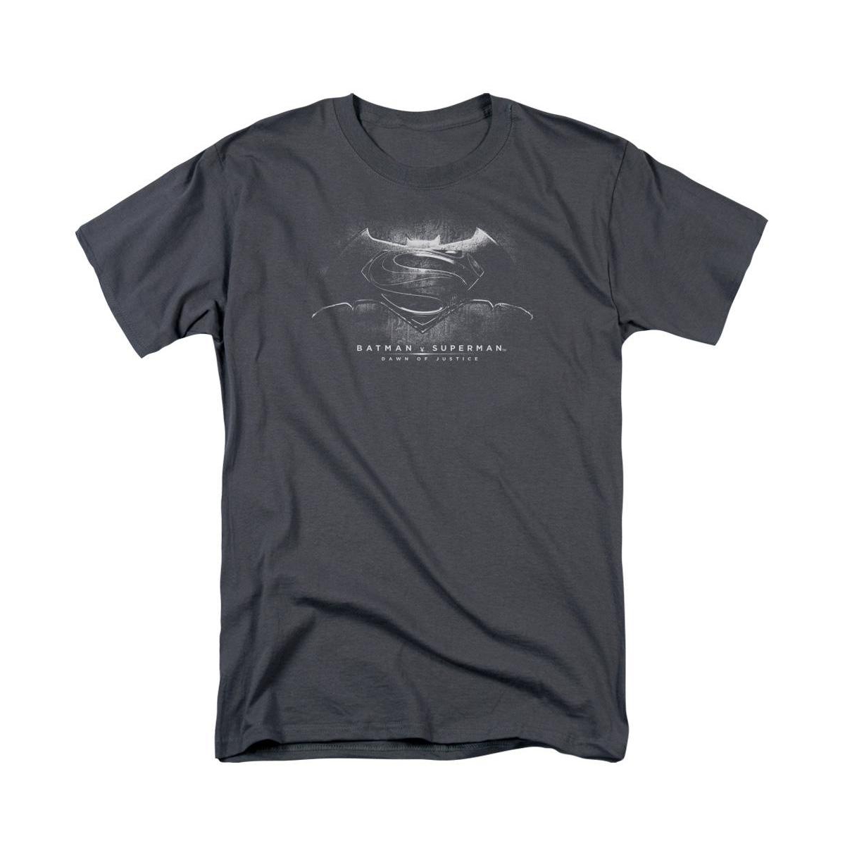 Mens Bw Logo Short Sleeve Adult Tee / T-Shirt - Charcoal