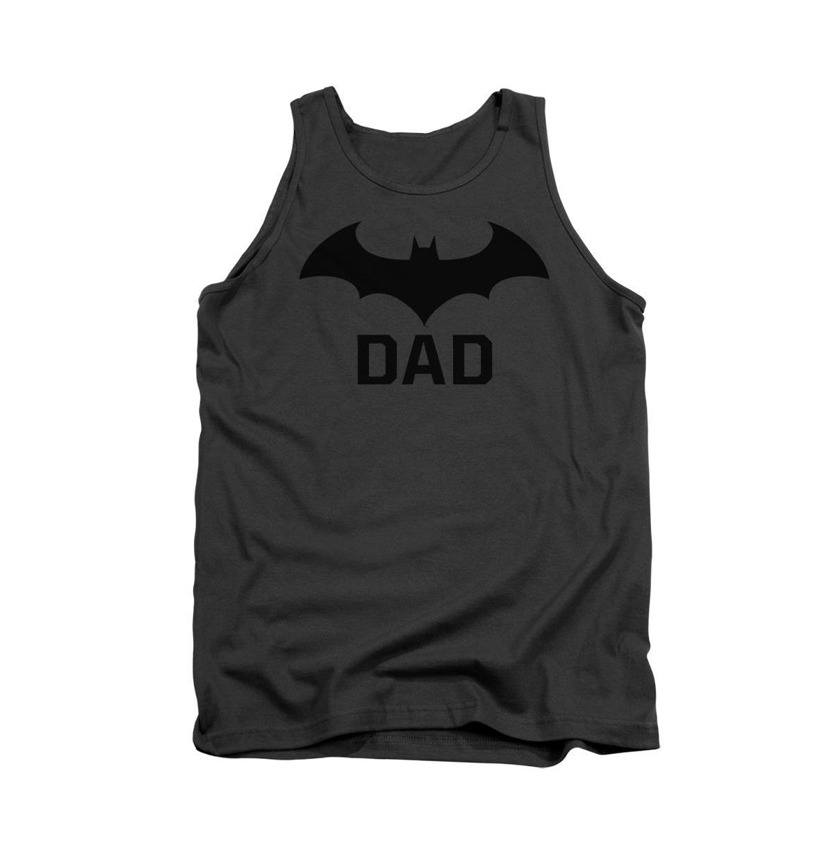 Men's Hush Dad Adult Tank Top - Charcoal