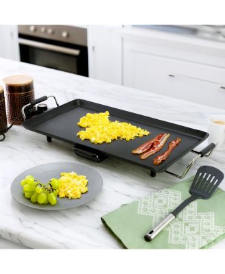 21 Inch Electric Grill with Drip Tray and Non-Stick Coating