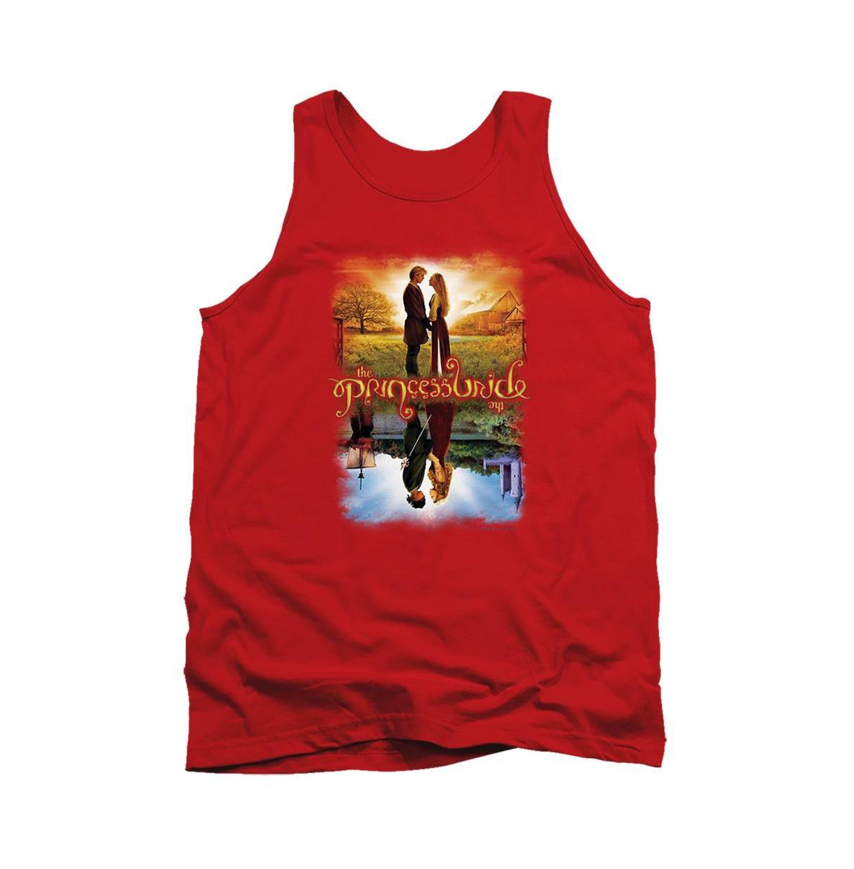 Men's Poster Adult Tank - Red