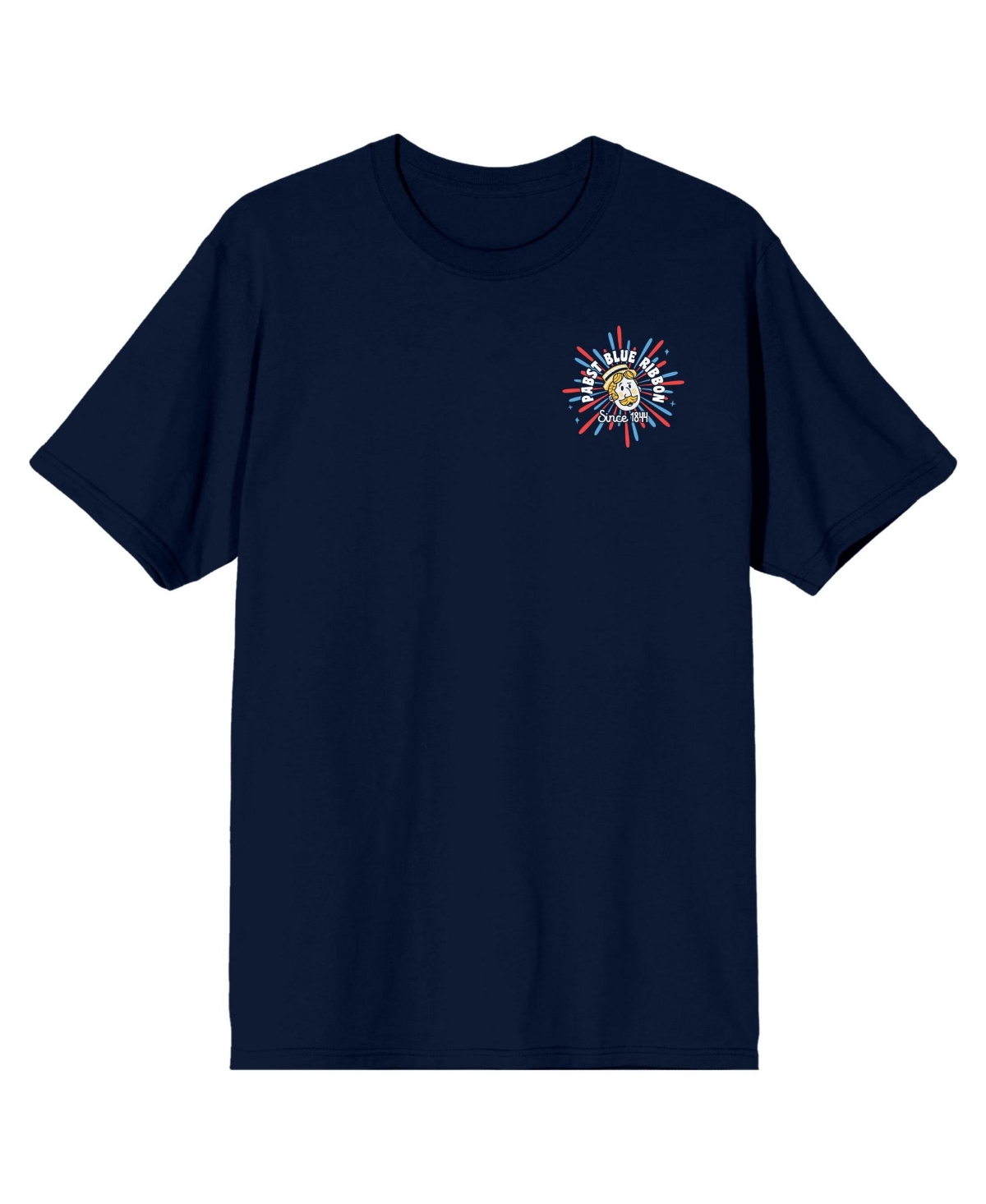 Men's Since 1844 Navy Blue Short Sleeve Tee - Blue