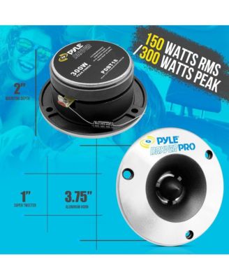 3.75'' Bullet Titanium Horn Tweeter, 300W, Aluminum