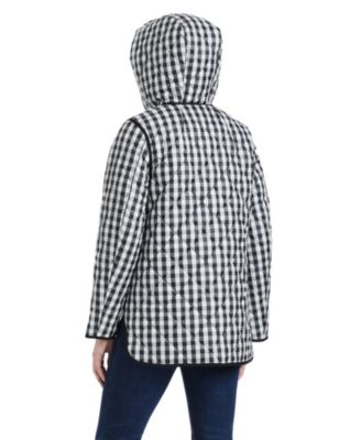 Women's Diamond Quilted A-line Jacket