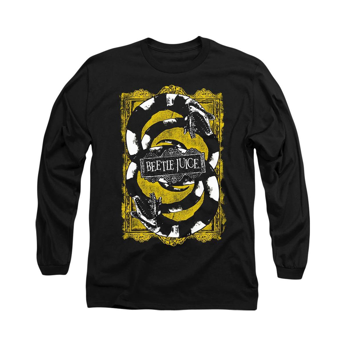 Big & Tall We Got Worms Long Sleeve Adult Tee / T-Shirt - Black