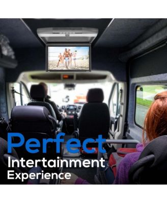 15.6'' Roof Mount Monitor with 1080p Support, HDMI, USB, Micro SD, FM Transmitter