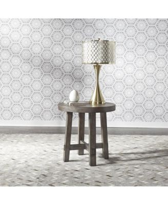 Splay Leg Round End Table