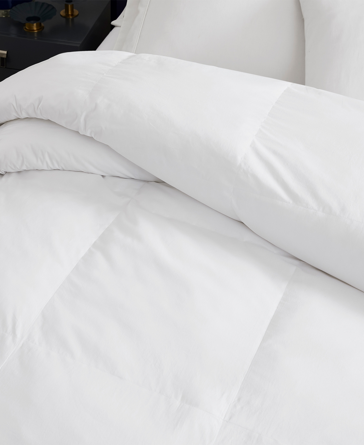 STEARNS & FOSTER ALL SEASON PRIMALOFT DOWN ALTERNATIVE COMFORTER, KING 