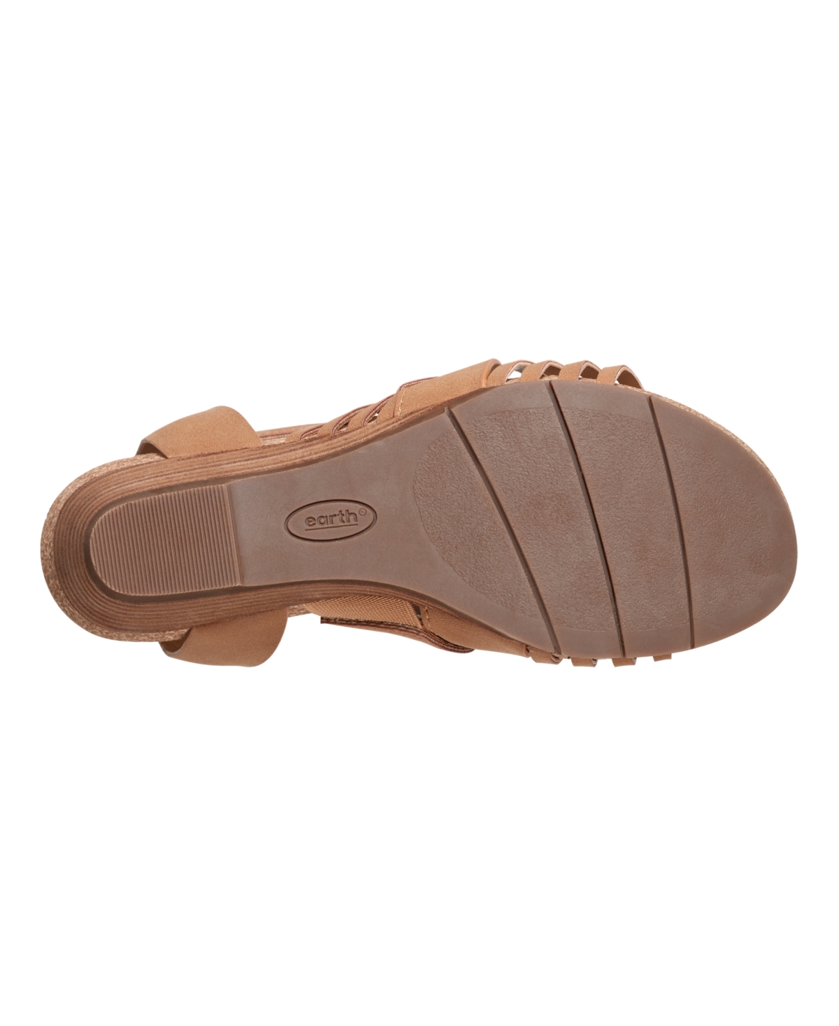 EARTH WOMEN'S HATTIE FISHERMAN WEDGE SANDALS 