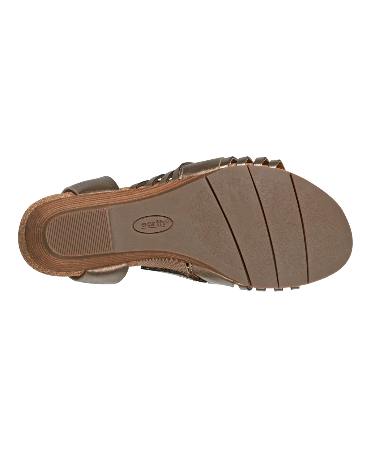 EARTH WOMEN'S HATTIE FISHERMAN WEDGE SANDALS 
