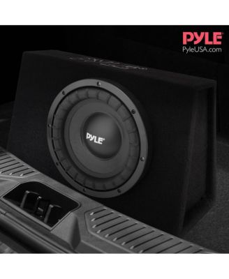 Slim Subwoofer Box System, 10'' 500W, Truck Audio Enclosure