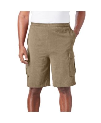 Big & Tall Lightweight Jersey Cargo Shorts