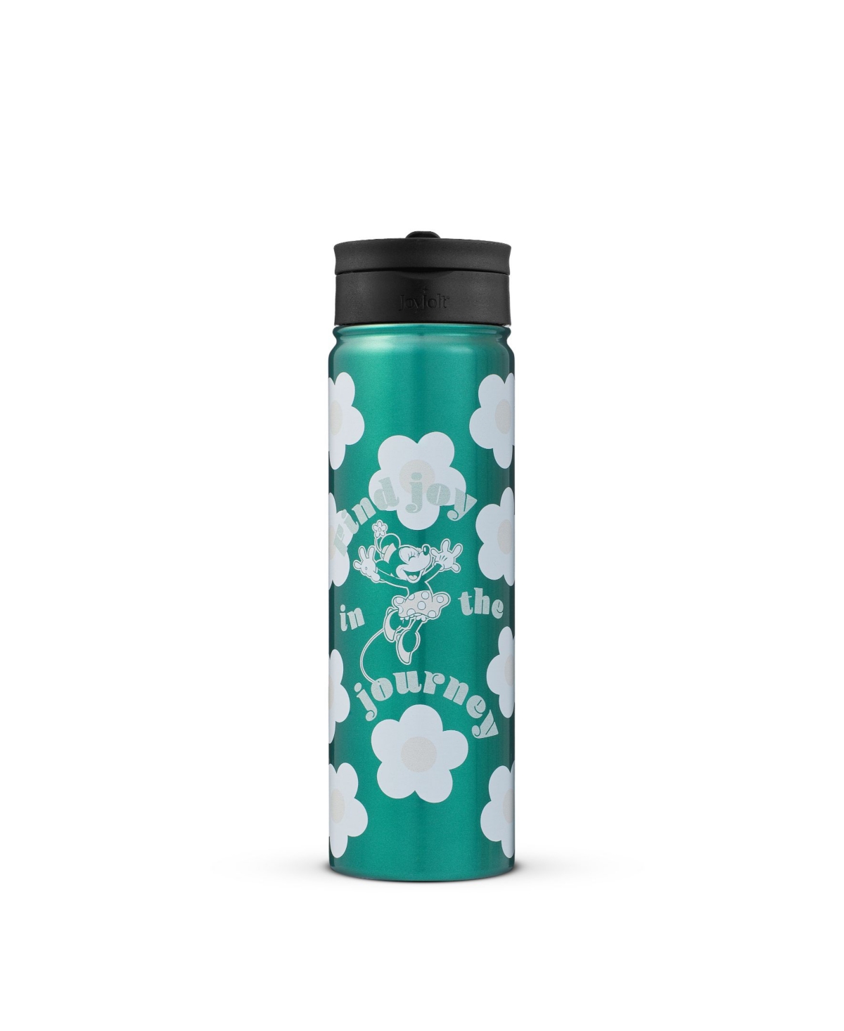 Joyjolt Disney Retro Vintage 22 Oz. Water Bottle In Green