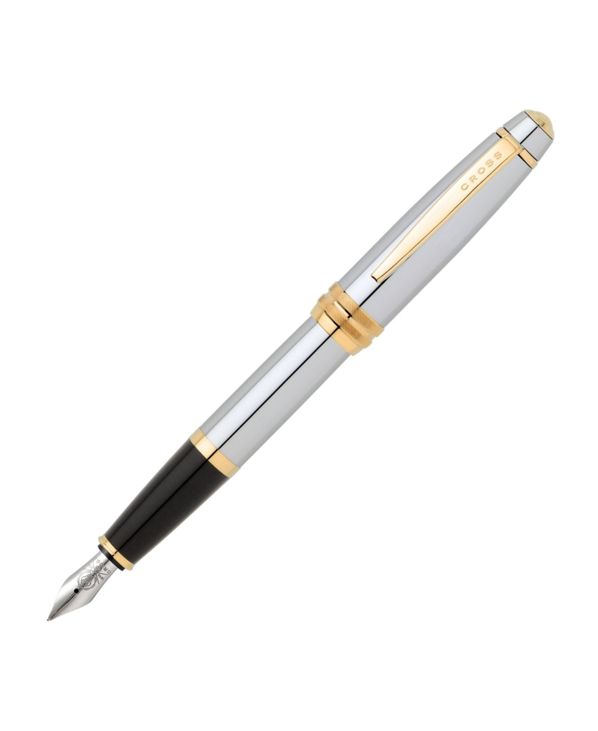 A.t. Cross Bailey Medium Nib Fountain Pen - Chrome