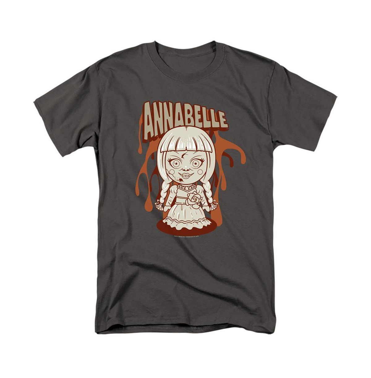 Mens Illustration Short Sleeve Adult Tee / T-Shirt - Charcoal